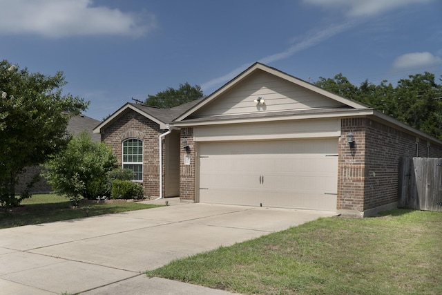 1204 Bluff View Dr, Hutchins, TX 75141 - single story home with brick siding, an attached garage, and driveway