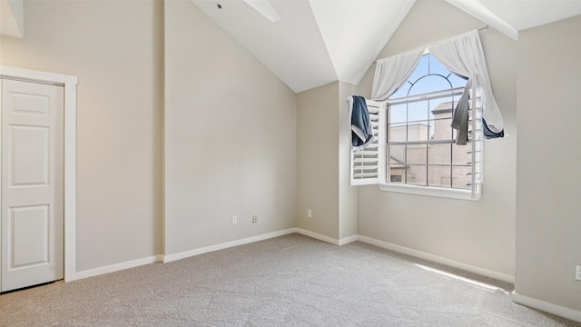 3901 Travis St Unit 230, Dallas, TX 75204 - additional living space featuring carpet, lofted ceiling, and baseboards