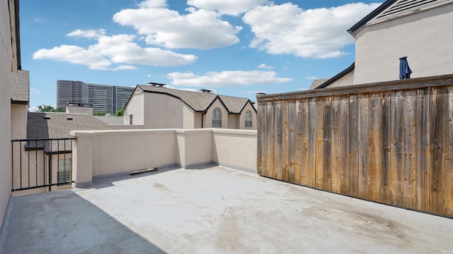 3901 Travis St Unit 230, Dallas, TX 75204 - view of patio / terrace featuring a balcony