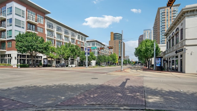 3901 Travis St Unit 230, Dallas, TX 75204 - view of road featuring sidewalks, curbs, and street lighting