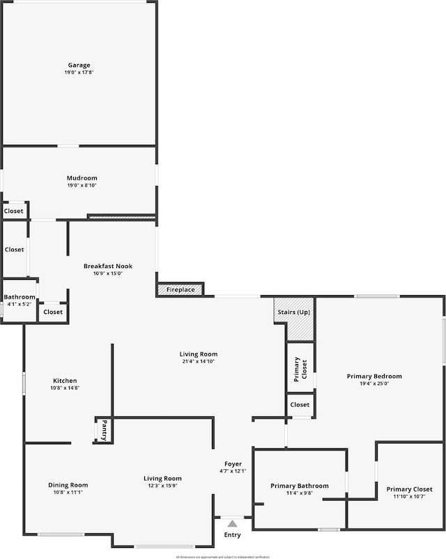 10328 Countess Dr, Dallas, TX 75229 - view of floor plan / room layout
