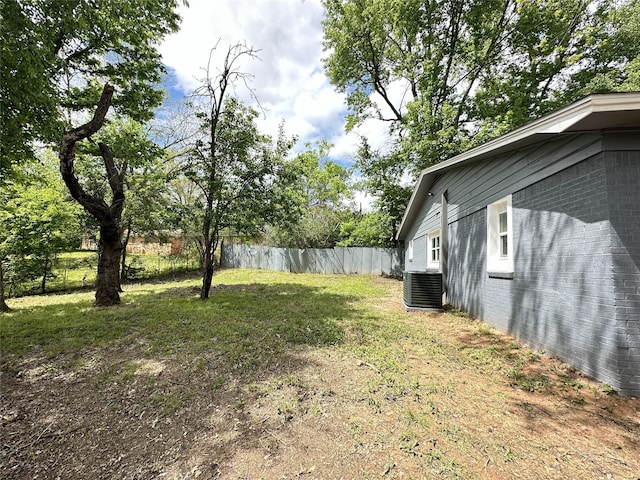 3801 Old Troup Hwy, Tyler, TX 75707 - view of yard with central AC unit