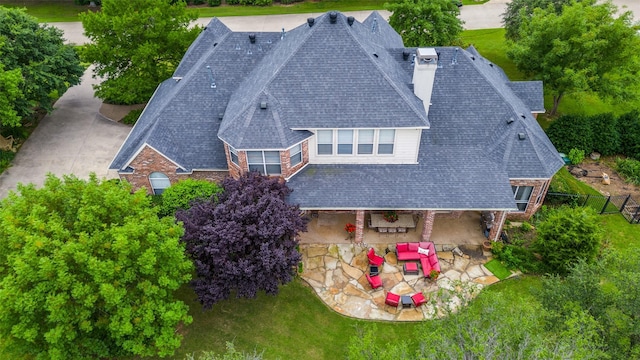 2841 Winding Creek Rd, Prosper, TX 75078 - view from above of property