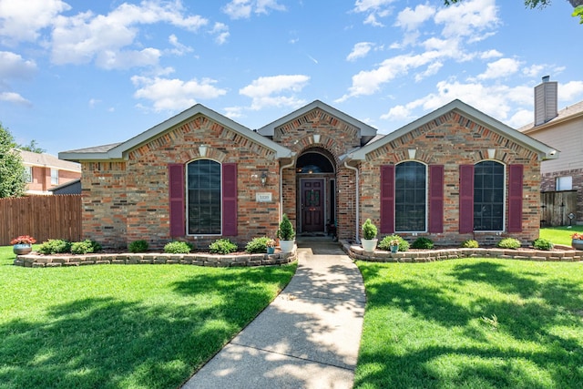 3320 Stream Side Ct, Mesquite, TX 75181 - view of front of property with brick siding