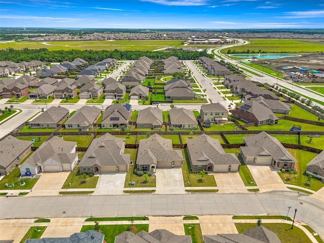 797 Hawthorn St, Princeton, TX 75407 - aerial perspective of suburban area featuring a large body of water