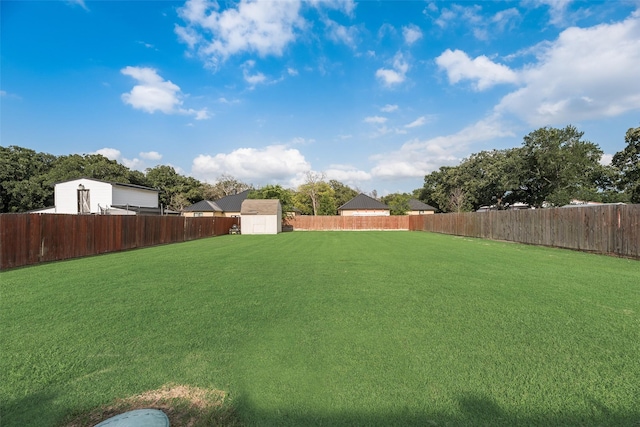 5414 Wild Oak Rd, Balch Springs, TX 75180 - view of yard