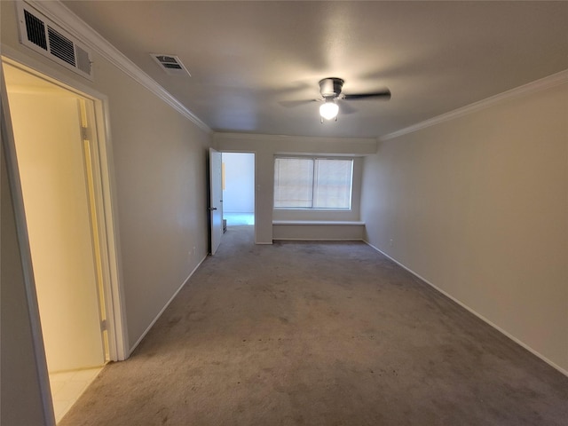 1340 Finley Dr, Plano, TX 75025 - hallway with ornamental molding, carpet floors, and baseboards