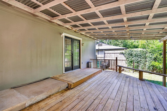 203 Olive St, Waxahachie, TX 75165 - view of deck
