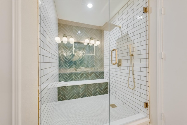 520 Oakcrest Dr, Coppell, TX 75019 - bathroom featuring a stall shower