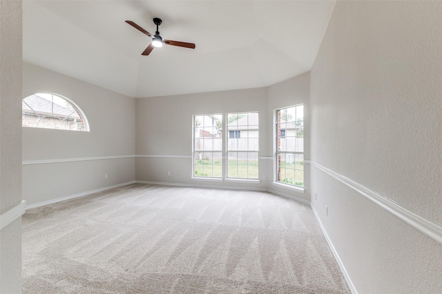 5312 Bellis Dr, Fort Worth, TX 76244 - spare room featuring carpet floors, a ceiling fan, a textured wall, and baseboards