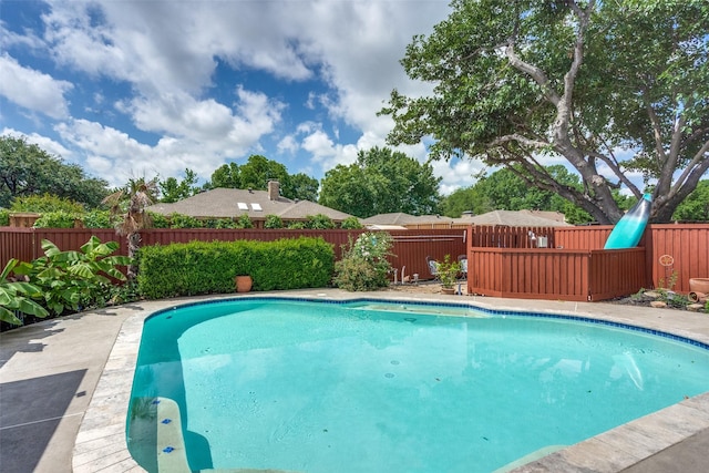 1520 Papeete Dr, Plano, TX 75075 - view of swimming pool featuring a fenced backyard