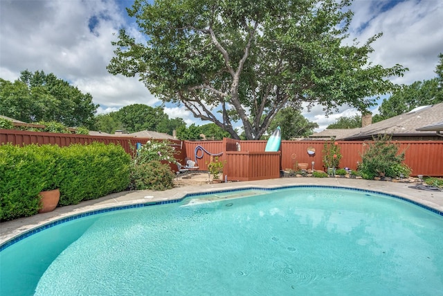 1520 Papeete Dr, Plano, TX 75075 - view of swimming pool featuring a fenced backyard