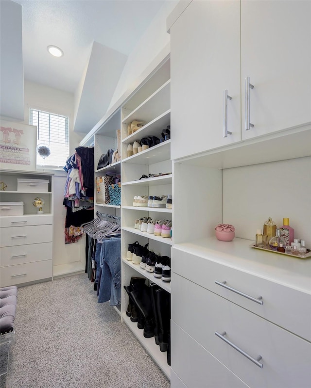 363 Somerville Dr, Mckinney, TX 75071 - walk in closet featuring light carpet