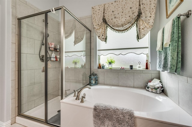 2705 Pioneer Dr, Denton, TX 76210 - full bath featuring a bath and a stall shower