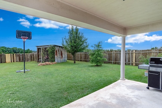 2198 Stockwell Rd, Bossier City, LA 71111 - view of yard featuring a patio area