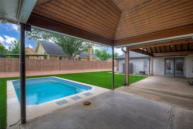 1220 Melony Dr, Sulphur Springs, TX 75482 - view of swimming pool featuring a patio