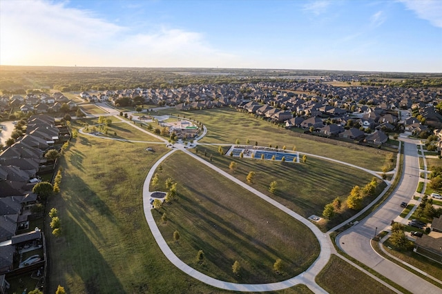 3204 Maplewood Dr, Mckinney, TX 75071 - aerial view of property and surrounding area featuring nearby suburban area