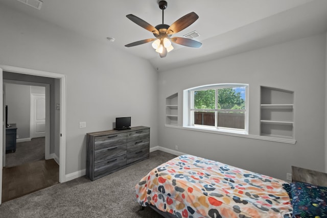 612 Wildriver Trl, Fort Worth, TX 76131 - carpeted bedroom with baseboards and ceiling fan