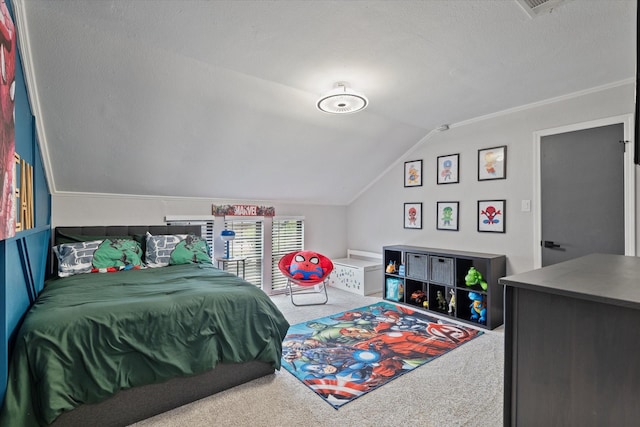 7204 Kingswood Dr, Fort Worth, TX 76133 - bedroom featuring carpet and lofted ceiling