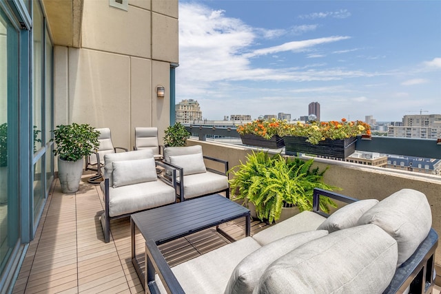 3111 Welborn St Unit 1303, Dallas, TX 75219 - balcony with a city view