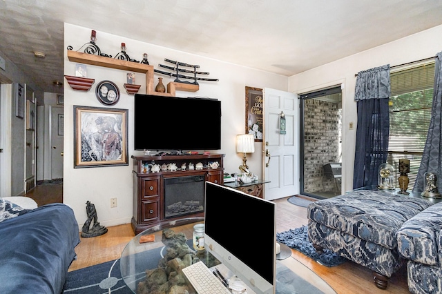 2530 Robin Ln, Garland, TX 75041 - bedroom featuring wood finished floors and baseboards
