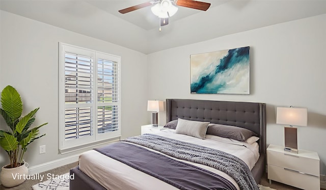 1530 Petaluma Dr, Rockwall, TX 75087 - bedroom with carpet flooring and ceiling fan
