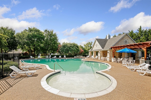 1530 Petaluma Dr, Rockwall, TX 75087 - community pool featuring a patio