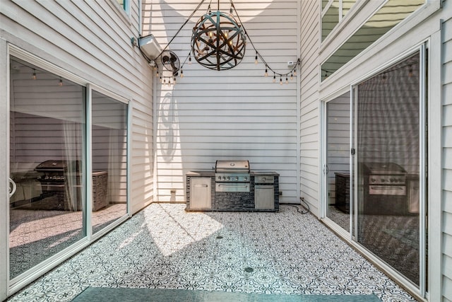 1328 Madeline Pl Unit B, Fort Worth, TX 76107 - view of patio / terrace with a grill