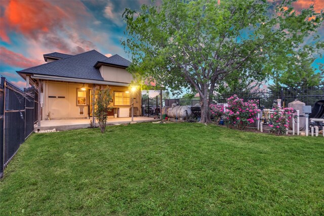 253 Bayne Rd, Haslet, TX 76052 - back of house with roof with shingles and a patio