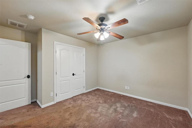 8109 County Road 804, Burleson, TX 76028 - unfurnished bedroom featuring carpet floors and a ceiling fan