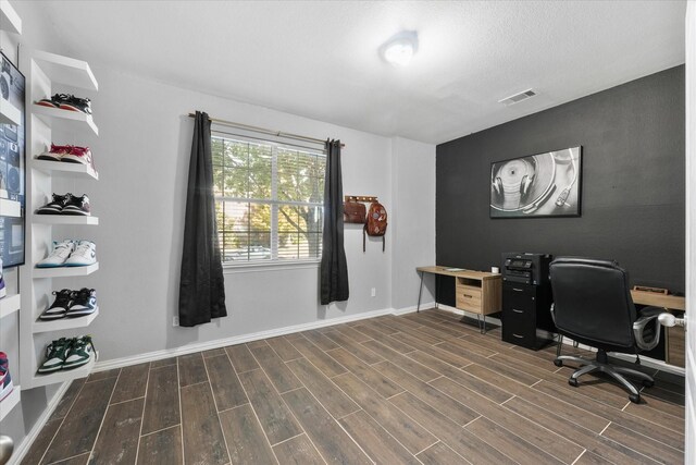 4304 Wildbriar Ln, Mansfield, TX 76063 - office with wood finished floors and baseboards