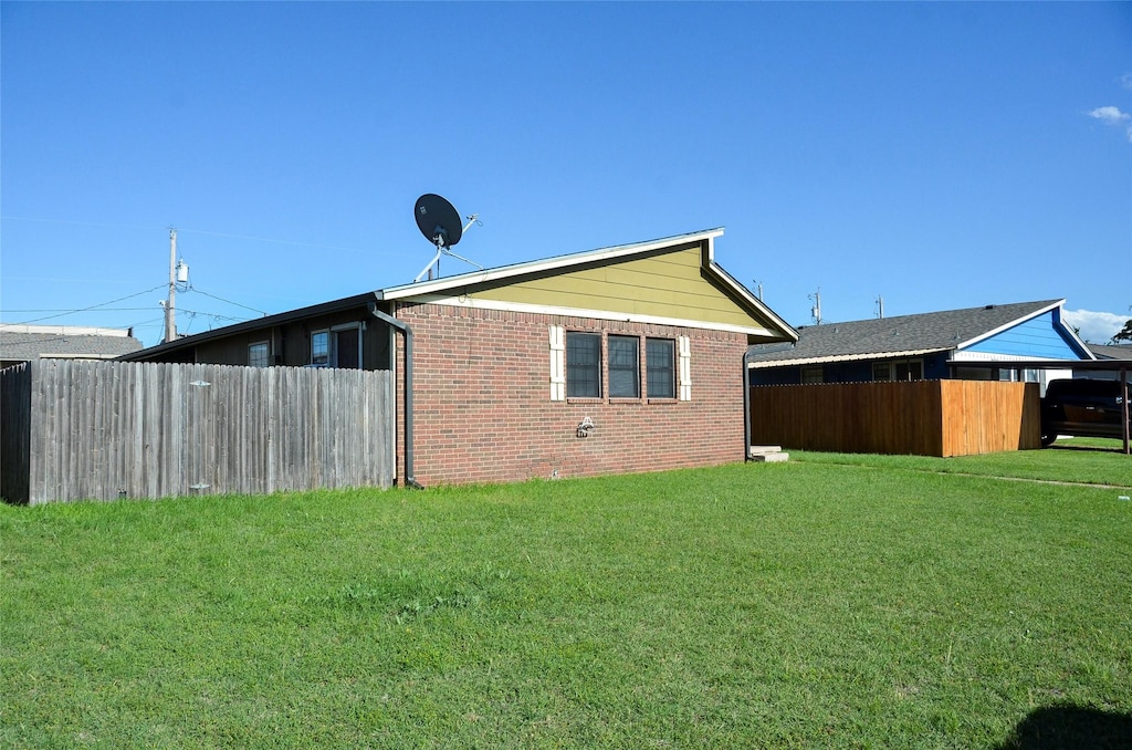 1025 Presidio, Abilene, TX 79605 - view of home's exterior with brick siding