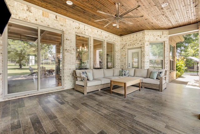 3011 Skyhawk Dr, Granbury, TX 76049 - view of sunroom / solarium