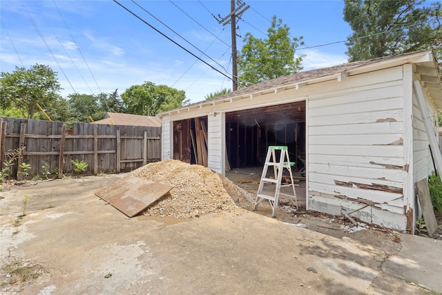 10270 Kilkenny Pl, Dallas, TX 75228 - view of detached garage