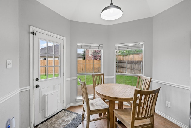 405 High Desert Dr, Fort Worth, TX 76131 - dining area with tile patterned floors