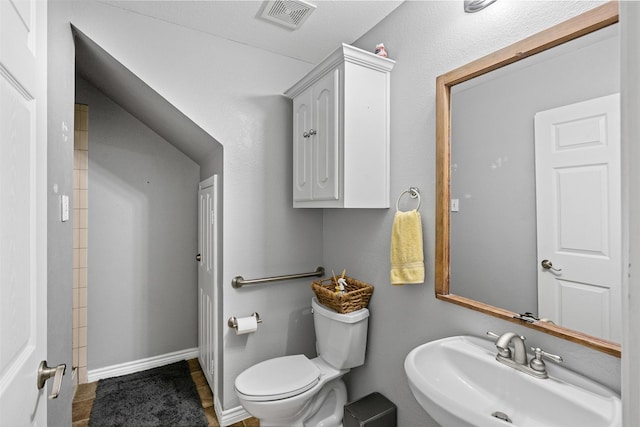405 High Desert Dr, Fort Worth, TX 76131 - bathroom featuring a sink and tile patterned flooring