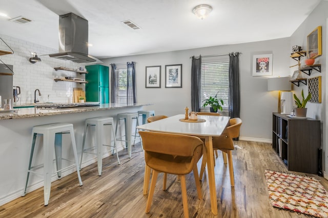 507 Stonewall Dr, Euless, TX 76039 - dining room featuring plenty of natural light and light wood-style flooring