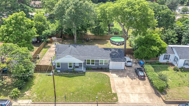 312 Dean St, Athens, TX 75751 - aerial view of property and surrounding area