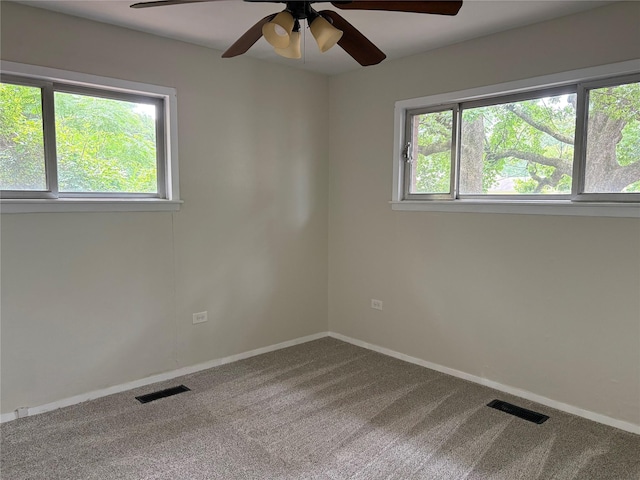 104 W Cayuga Dr, Athens, TX 75751 - unfurnished room with a ceiling fan and carpet floors