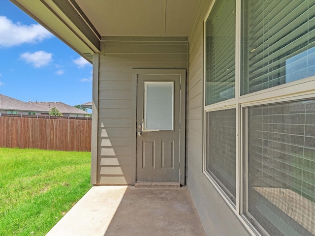 133 Hollytree Ln, Boyd, TX 76023 - doorway to property featuring a patio