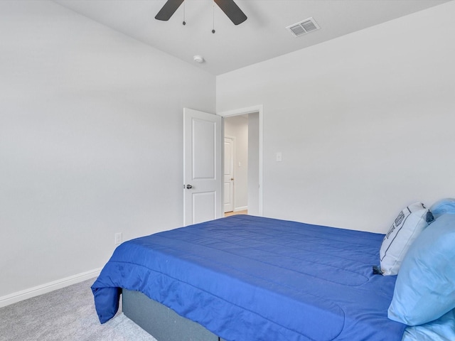 133 Hollytree Ln, Boyd, TX 76023 - bedroom featuring carpet floors, baseboards, and a ceiling fan