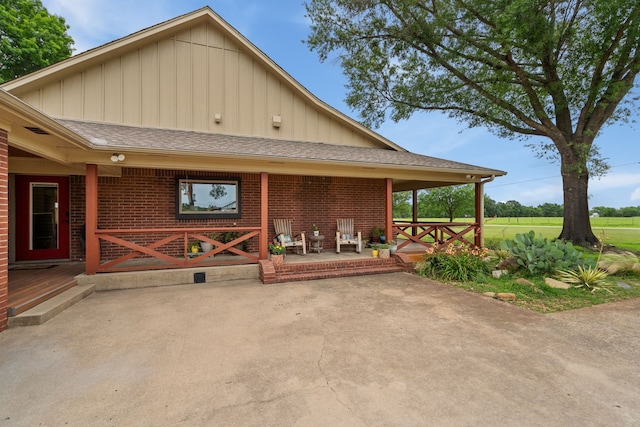 828 Crooked Creek Rd, Edgewood, TX 75117 - view of patio