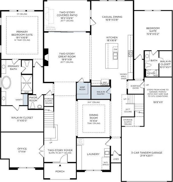 2500 Bryan, Flower Mound, TX 75028 - property floor plan