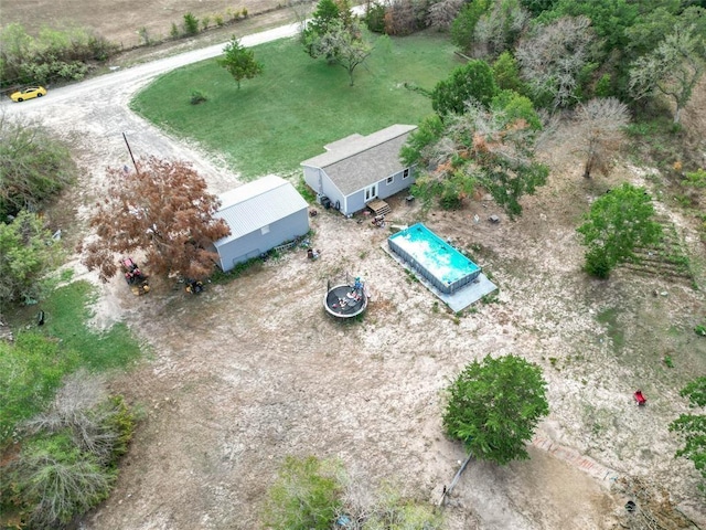 23899 Sagewood Ln, Bedias, TX 77831 - view from above of property