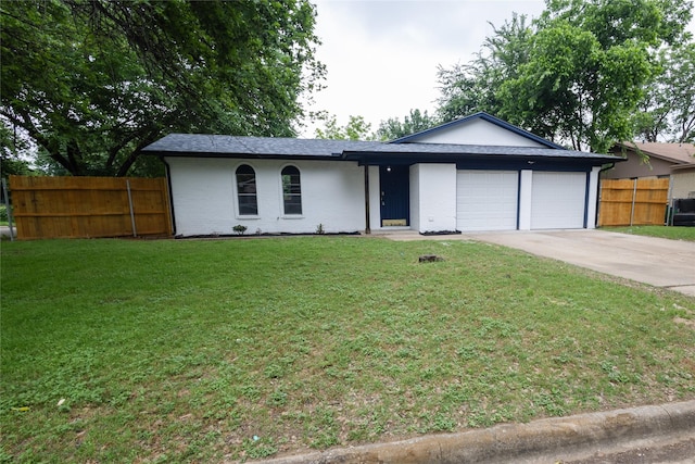 3812 David Ln, Forest Hill, TX 76119 - single story home featuring concrete driveway, an attached garage, and brick siding