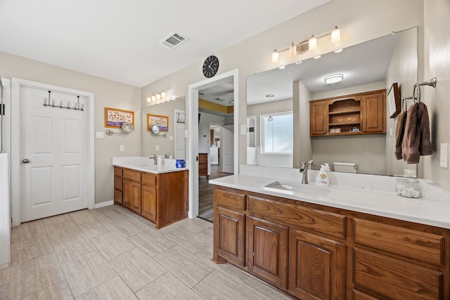 1329 E Highland Rd, Waxahachie, TX 75167 - bathroom with two vanities