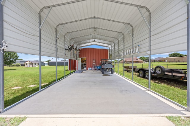 1329 E Highland Rd, Waxahachie, TX 75167 - view of vehicle parking with a detached carport