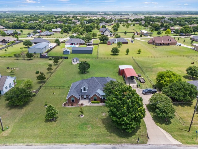 1329 E Highland Rd, Waxahachie, TX 75167 - drone / aerial view