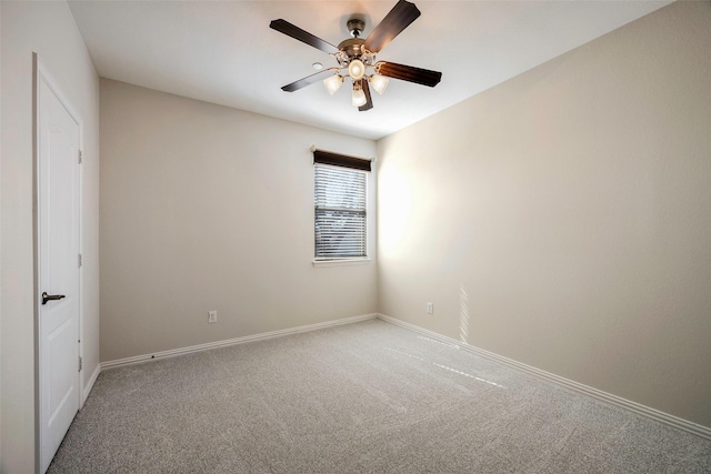 1635 Southwestern Dr, Allen, TX 75013 - unfurnished bedroom with carpet floors, baseboards, and ceiling fan