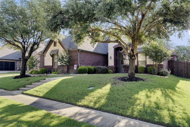 6520 Stone Creek Dr, North Richland Hills, TX 76182 - view of front of property with brick siding and roof with shingles
